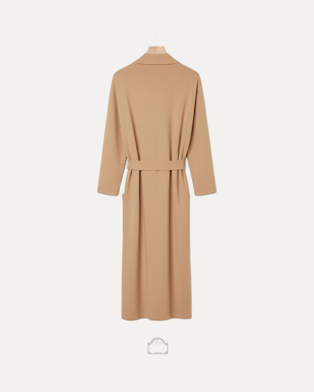 Camel Louvre Cachemire Haussmann Bathrobe