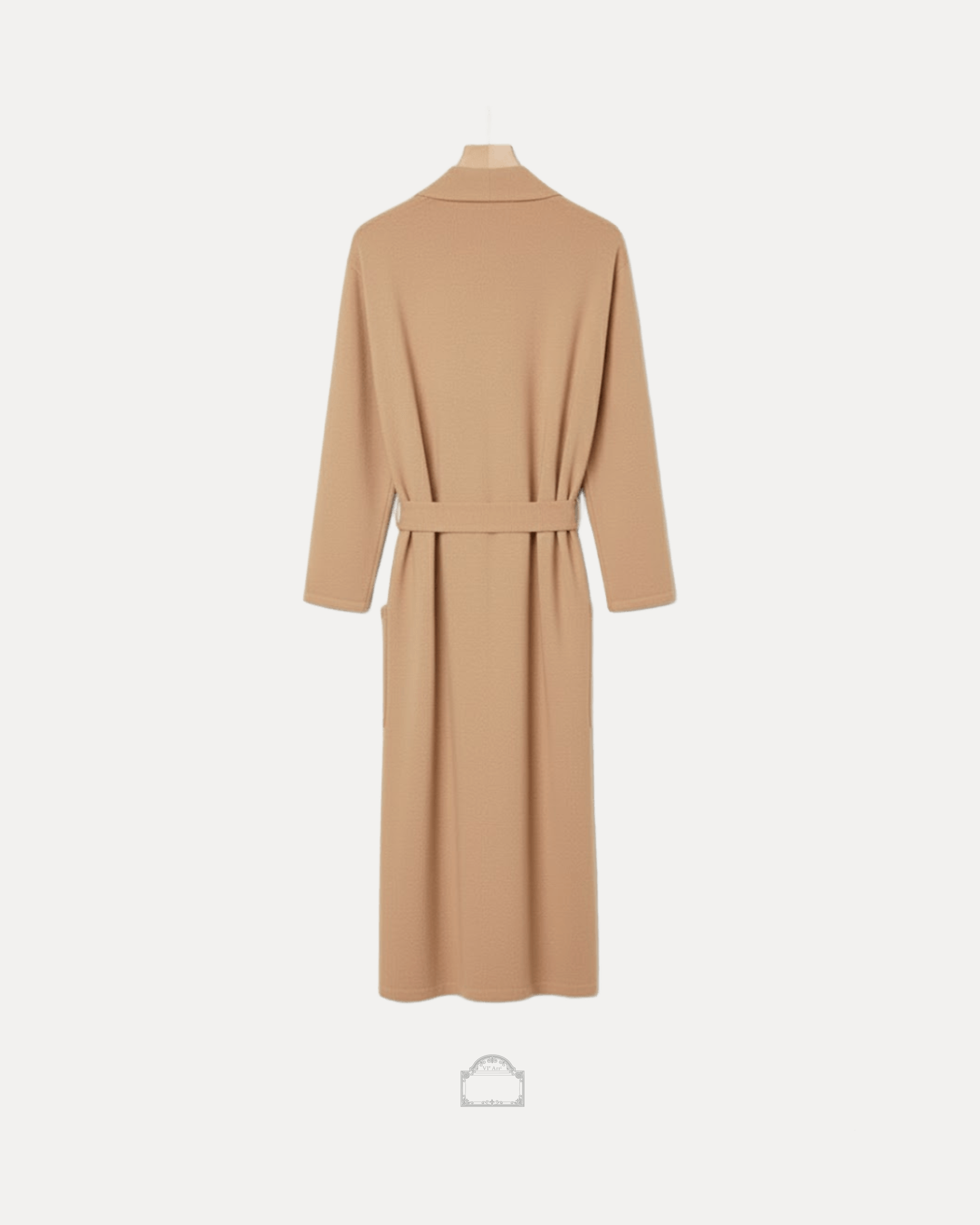 Camel Louvre Cachemire Haussmann Bathrobe
